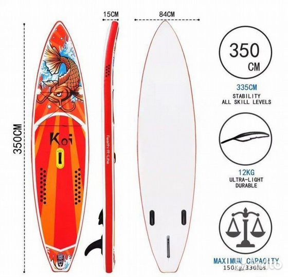 Аренда Сап бордов Koi