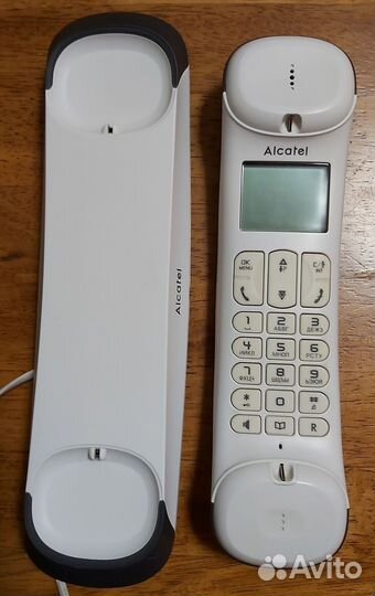 Телефон беспроводной (dect) Alcatel smile grey