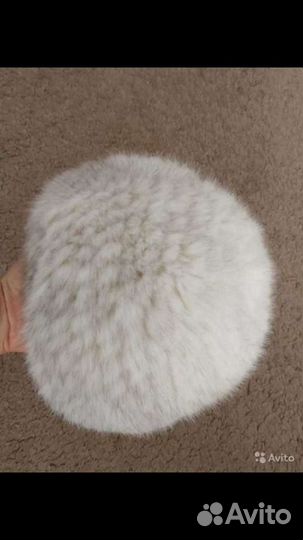 Шапка норковая женская