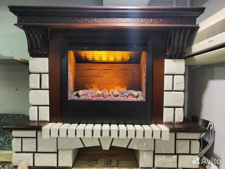 Электрокамин 3d комплект