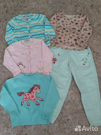 Детские вещи пакетом для девочек