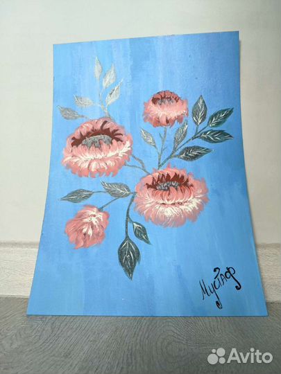 Картина акрилом