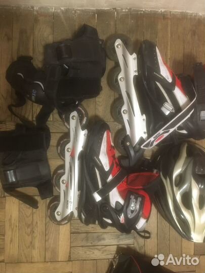 Роликовые коньки (полный комплект)
