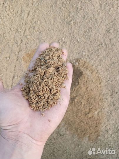 Любой вид песка песок для полусухой стяжки пола