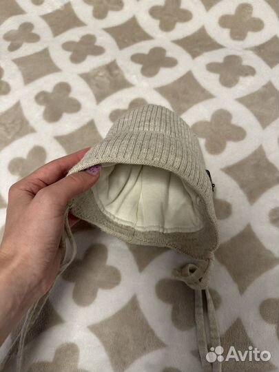 Шапки зимние для новорожденного