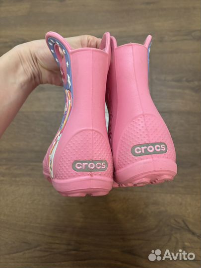 Резиновые сапоги crocs c7