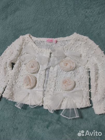 Праздничные болеро для девочки