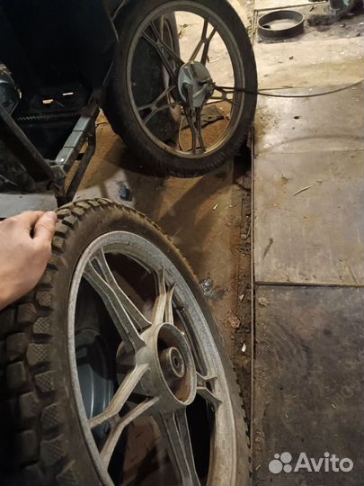Колесо в сборе переднее и заднее