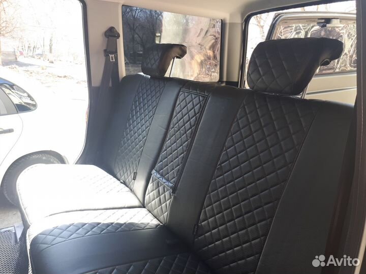 Чехлы UAZ Patriot Экокожа ромб Автопилот