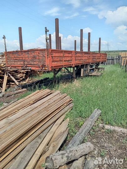 Полуприцеп бортовой ОДАЗ 9385, 1990