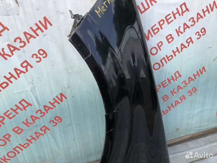 Крыло переднее левое Рено Меган 2