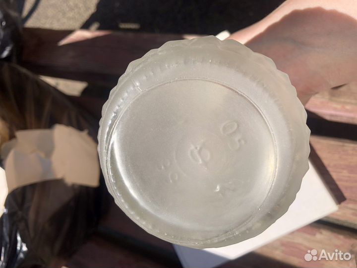 Хрустальный графин бутылка СССР