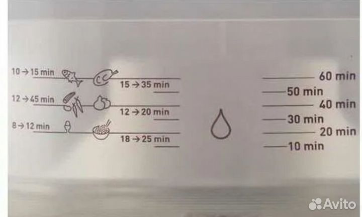 Пароварка Tefal mini compact, состояние новой