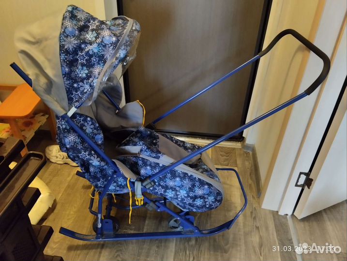 Коляска санки