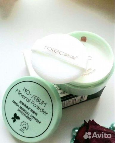 Пудра Rorec матирующая