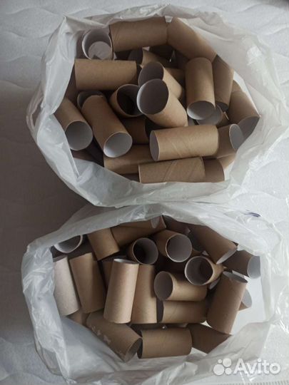 Втулки картонные, ячейки для яиц