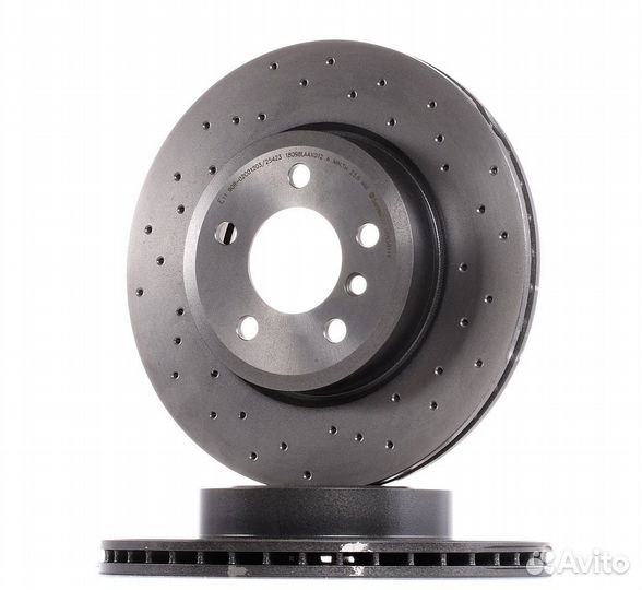 Комплект (2шт.) Передних тормозных дисков BMW e83