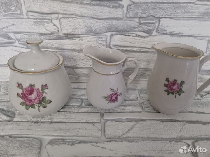 Сервиз Роза ГДР