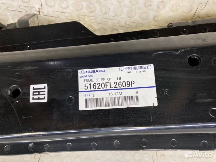 Лонжерон левый Subaru Xv GT 2017