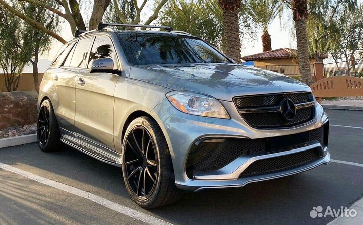 Передний бампер Мерседес мл166 / Mercedes ML166