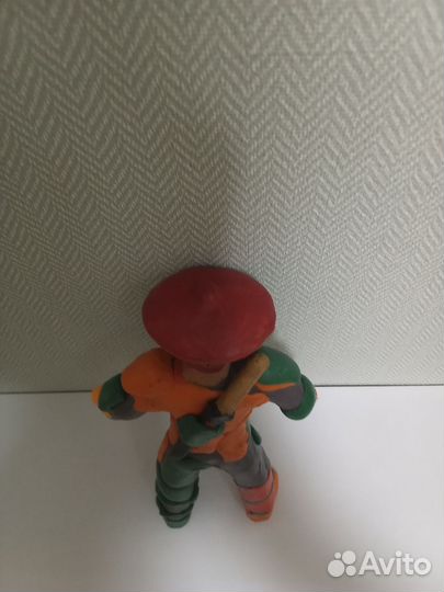 Воин пират из пластилина