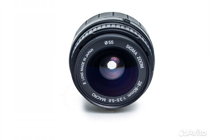 Sigma zoom 28-80mm f3.5-5.6 Macro для Nikon