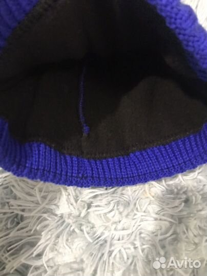 Шапка зимняя с помпоном