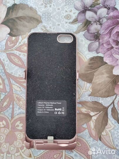 Чехол зарядка на iPhone 5s, SE