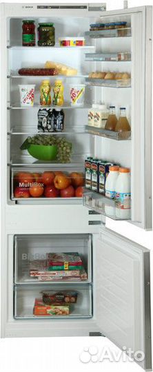 Новый встраиваемый холодильник комби Bosch Serie 4