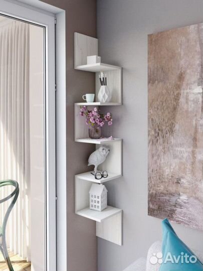 Угловая полка высота 140 см