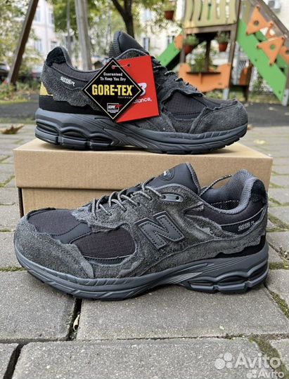Кроссовки New balance 2002r grey gore tex