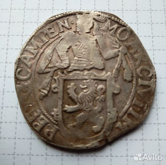 Талер 1648 год Левендаальдер Серебро Оригинал