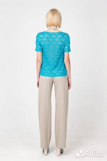 Т-шот бирюзовый 48 размер