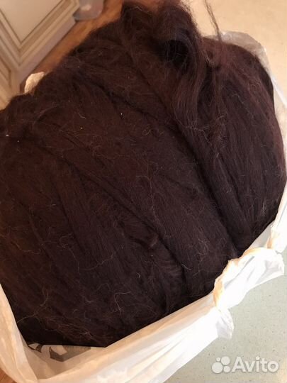 Толстая пряжа меринос