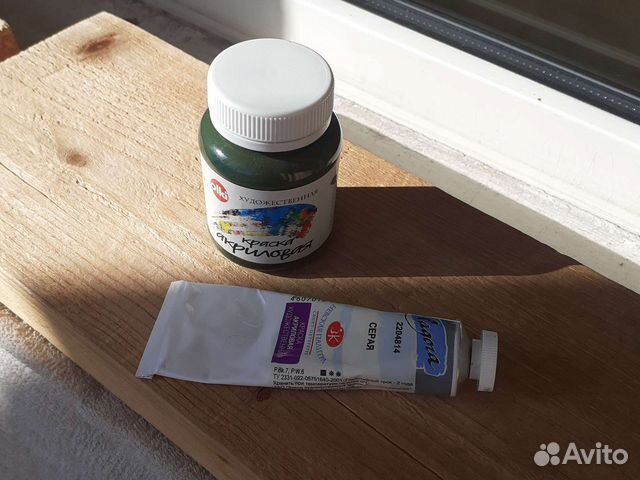 Краски художественные акриловые