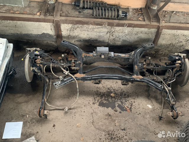 Задняя подвеска аутлендер 3