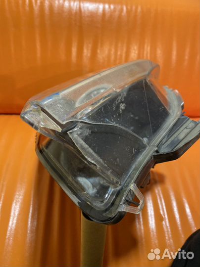 Фары правая Opel Astra h чёрная маска