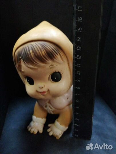 Пупс резиновый. гдр