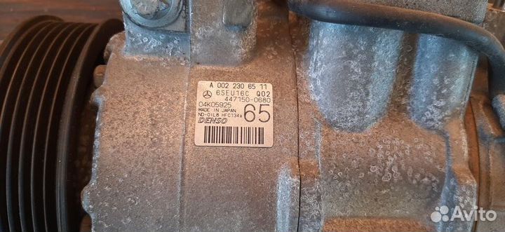 Компрессор кондиционера Mercedes CLS W219