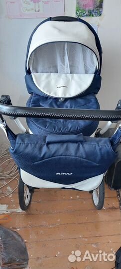 Коляска 3 в 1 Riko Bruno ecco prestige