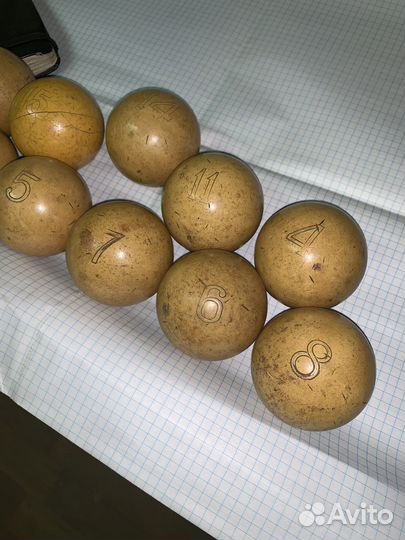 Бильярдные шары СССР