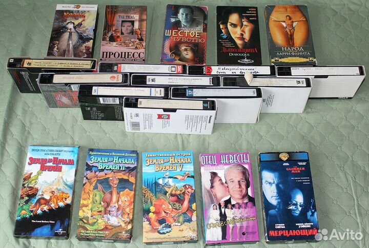 Кассеты VHS c фильмами