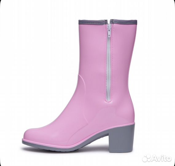 Женские резиновые сапоги р35