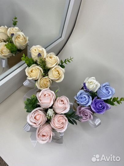 Мини букетики комплименты