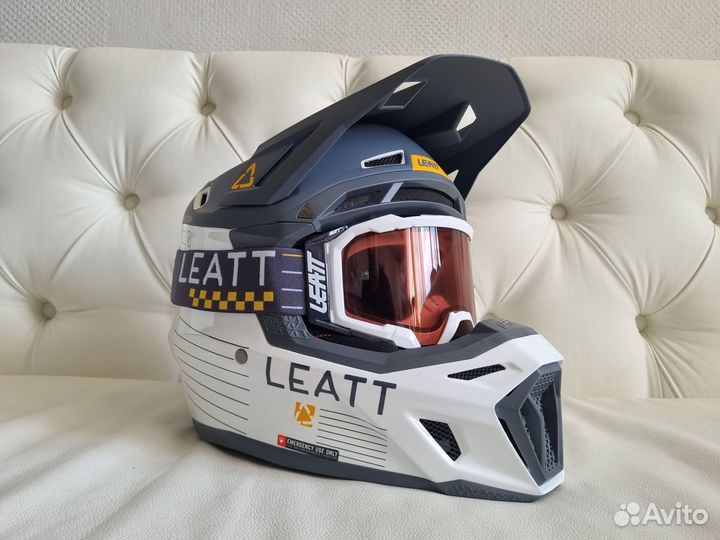 Эндуро Шлем Helmet Kit Moto 8.5 Composite Серый