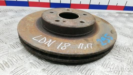 Диск тормозной передний suzuki grand vitara 2 (LDN