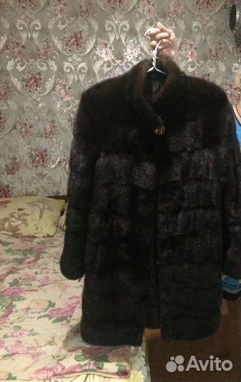 Шуба норковая поперечка 44-48