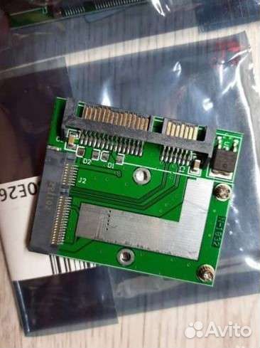 Переходник Адаптер ssd mSata To SATA