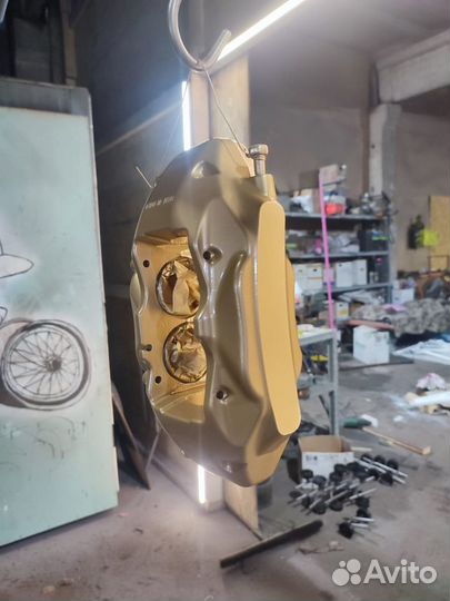 Покраска суппортов