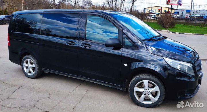 Перевозки минивэн Mercedes Vito Tourer